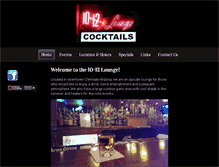 Tablet Screenshot of 1012lounge.com